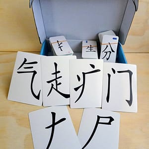 Juego para armar caracteres chinos