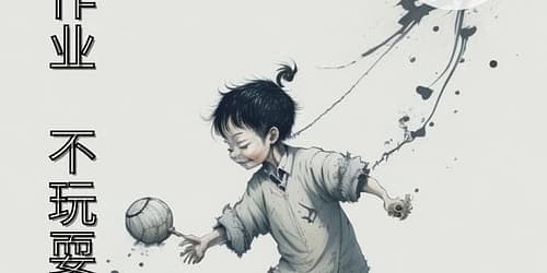 Sin tarea no hay juego, lectura en chino, aprender chino, comprensión de lectura