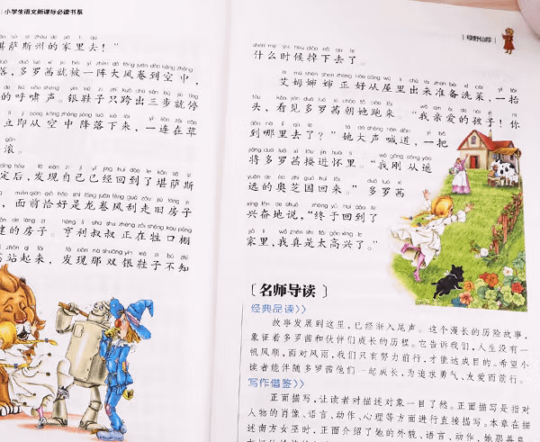 El maravilloso mago de Oz, libro en chino mandarín